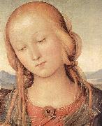 Pietro Perugino Johannes dem Taufer painting
